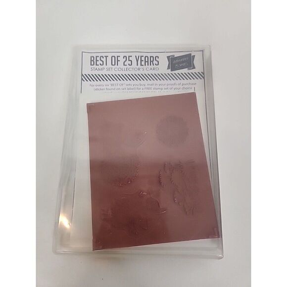 Stampin' Up! BEST OF‎ FLOWERS Stamp Set of 4 133342 Floral Nature Garden - Picture 3 of 4